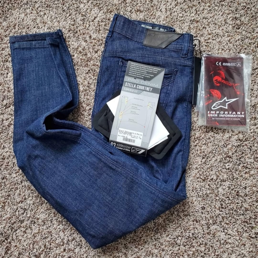 Alpinestar Stella Courtney riding jeans